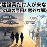 なぜ建設業だけ人が来ない?人手不足の真の原因と意外な解決ルート